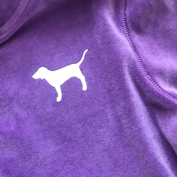 Vintage Vs Pink plush velour tracksuit set - Picture 3 of 16